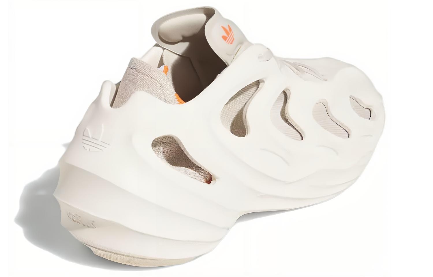 Adidas AdiFOM Q White Grey Orange — фото 9