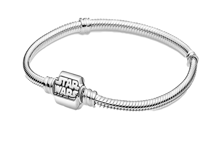 Pandora/潘多拉 Pandora Moments Star Wars Snake Chain Bracelet