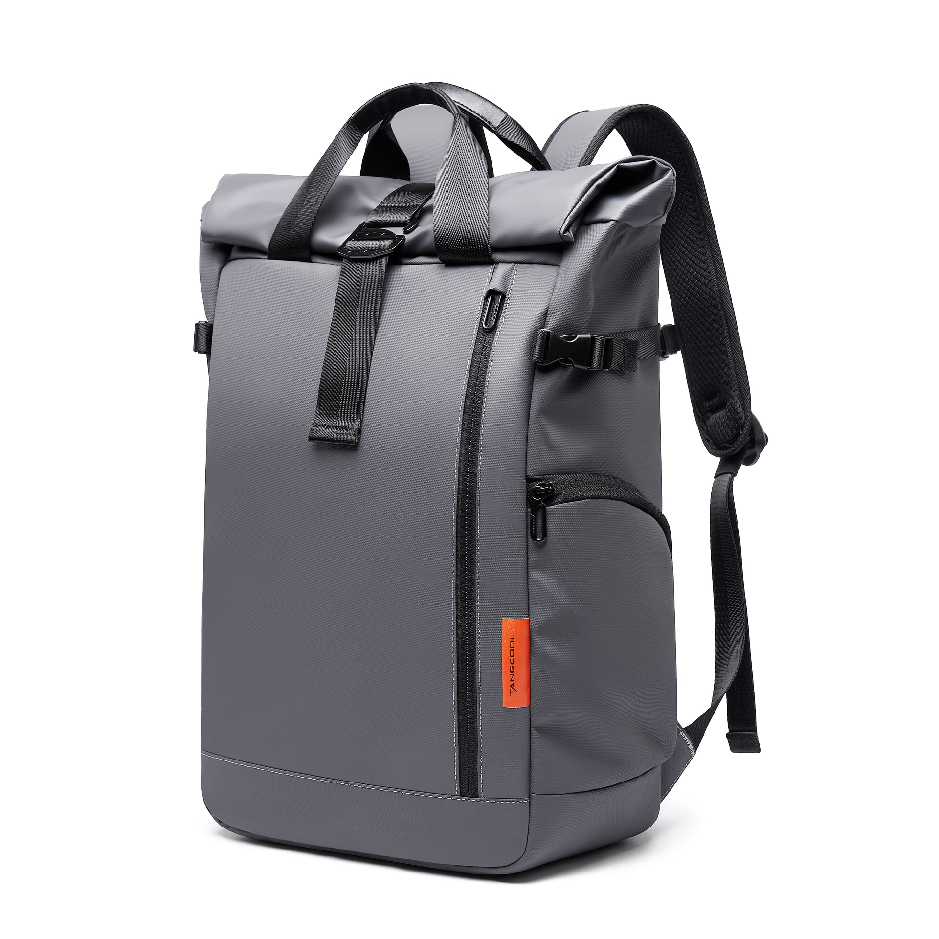 Tangcool Large Capacity Foldable Backpack Black — фото 6