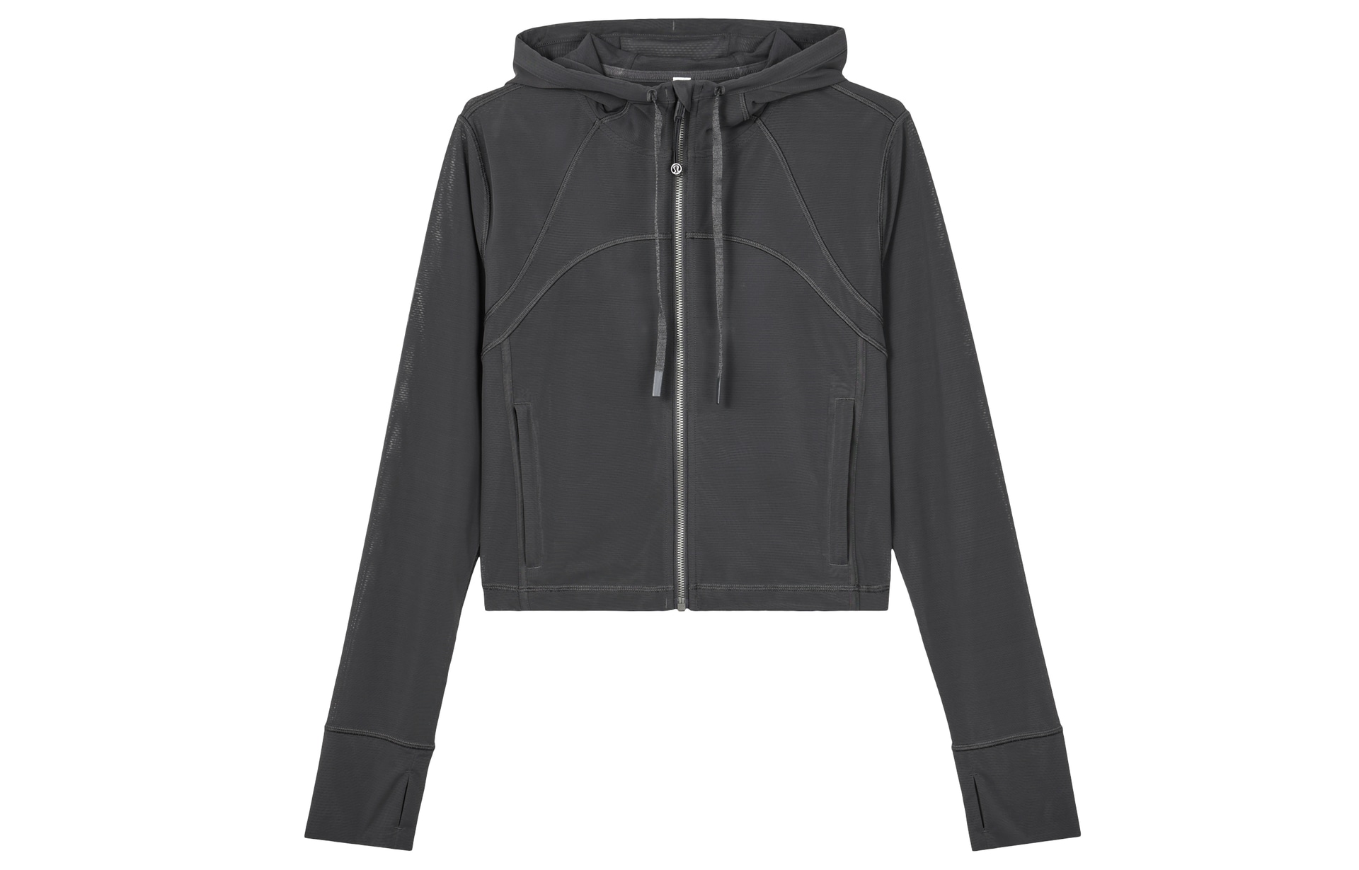 Lululemon Define Mesh Hooded Cropped