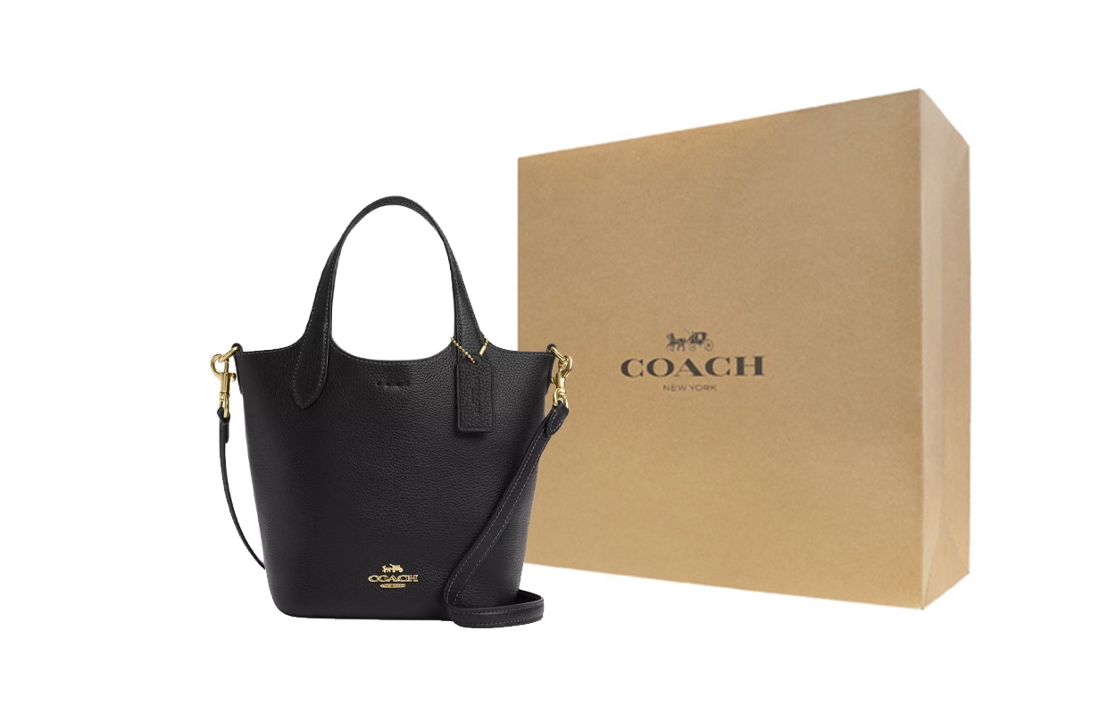 Coach Hanna 17 Gold Black — фото 4