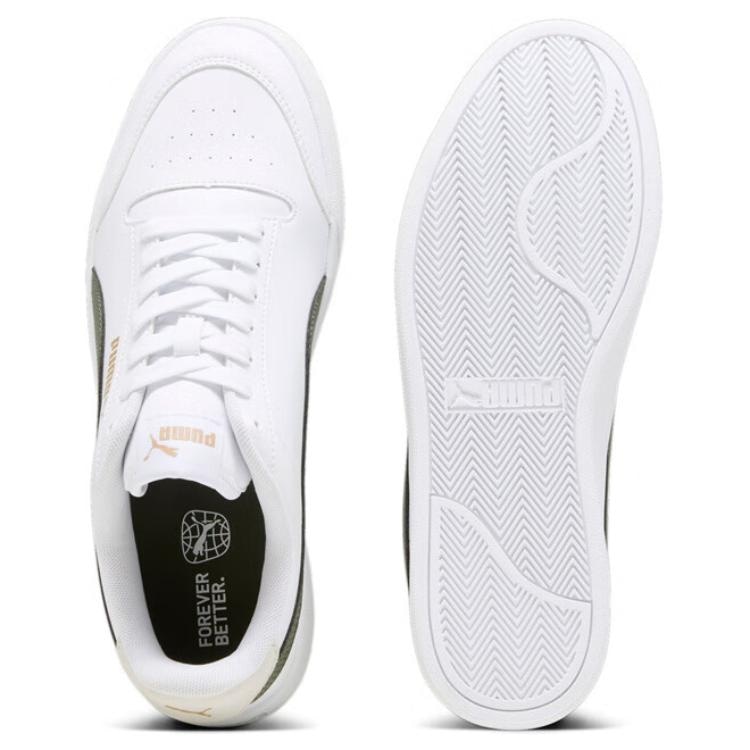 Puma Shuffle White Green — фото 9