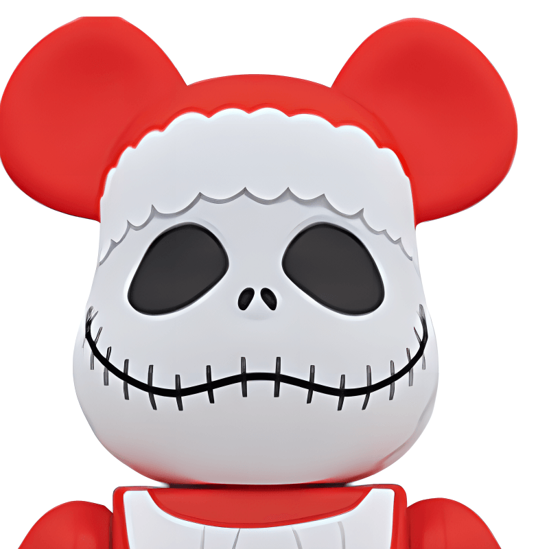 BE@RBRICK BERBRICK x Disney Snata Jack 7cm28cm70cm — фото 3