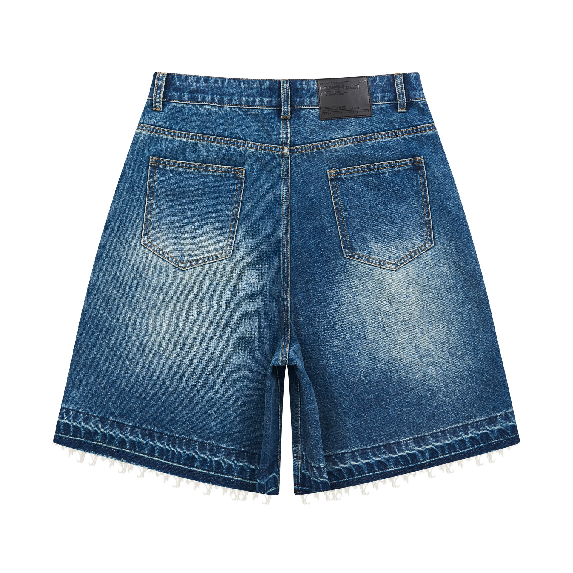 Harsh And Cruel Denim Shorts Blue — фото 1
