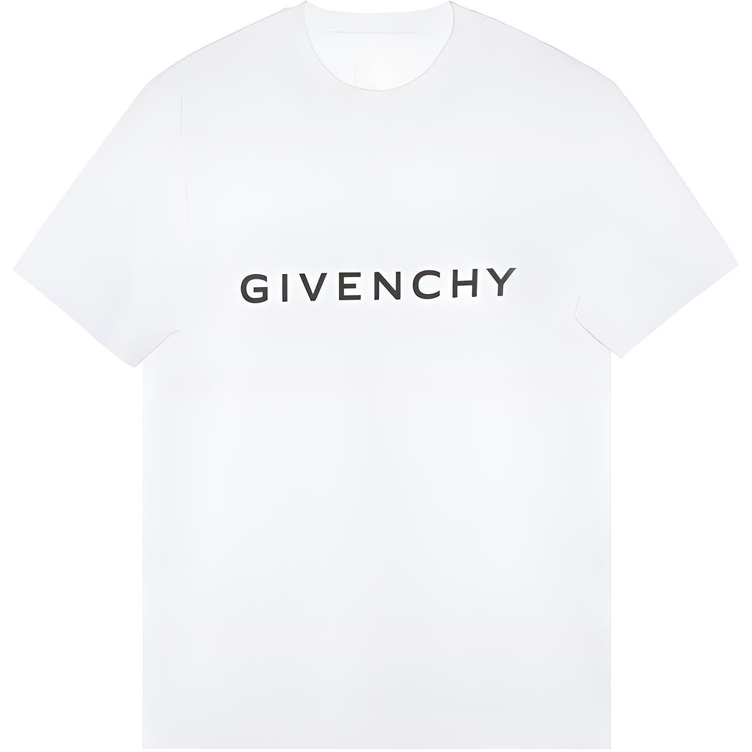 Givenchy/纪梵希 Givenchy FW22 Logo Print T-Shirt White