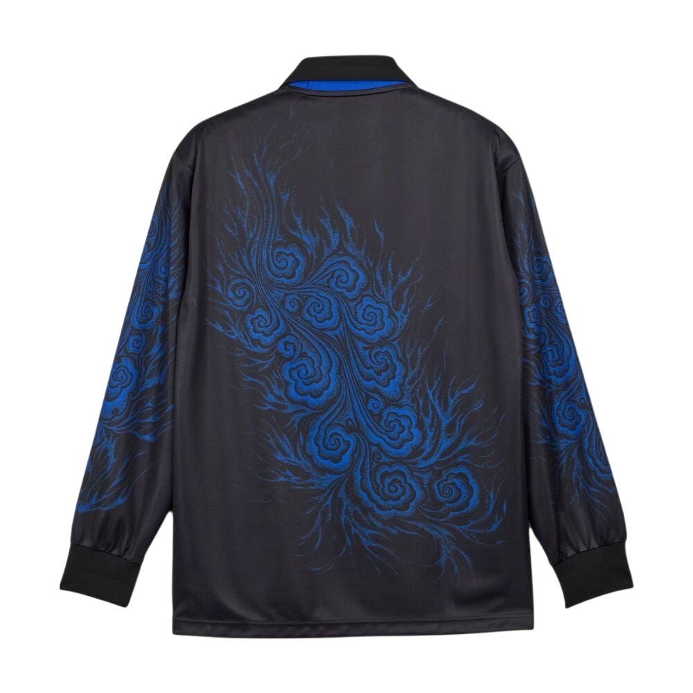 Y-3 x JFA SS24 Long Sleeve Tee Blue — фото 1
