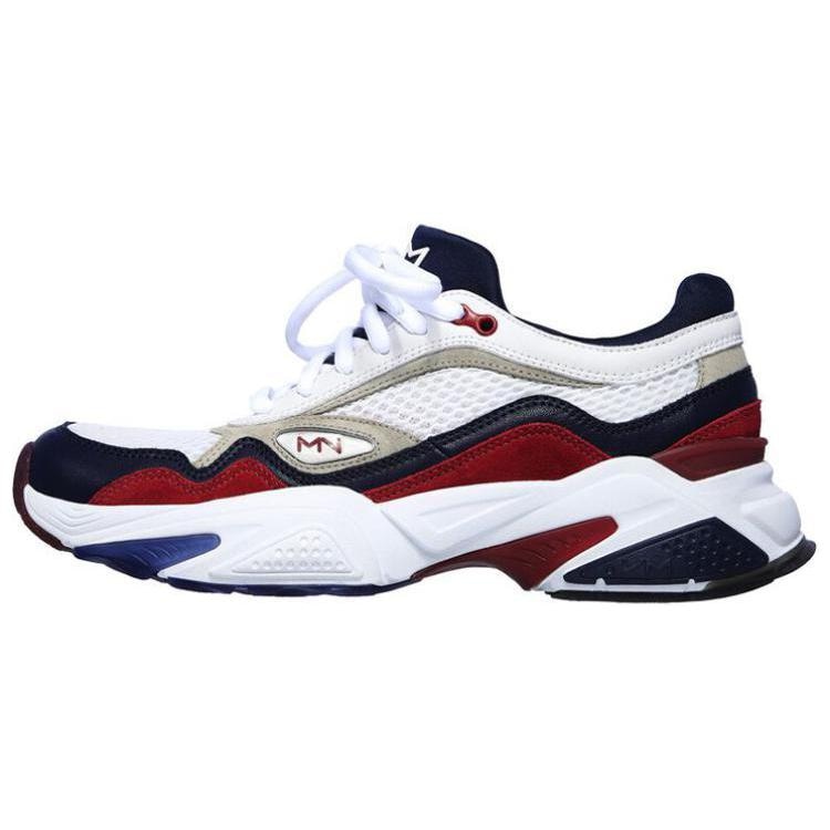 Skechers Kraz Wiley White Blue Red — фото 5