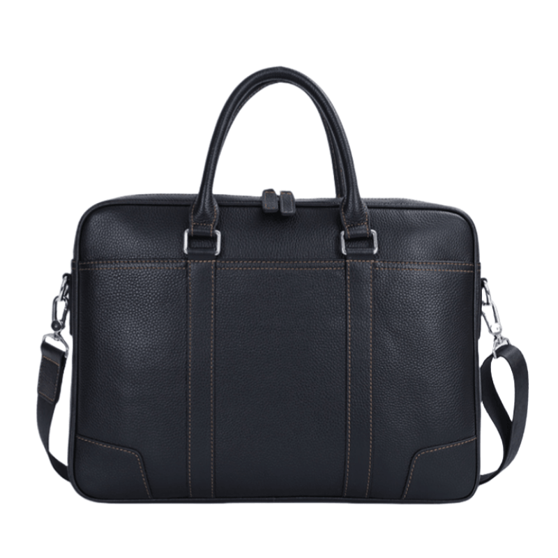 Сумки Nomk Business Leather Briefcase Large Black