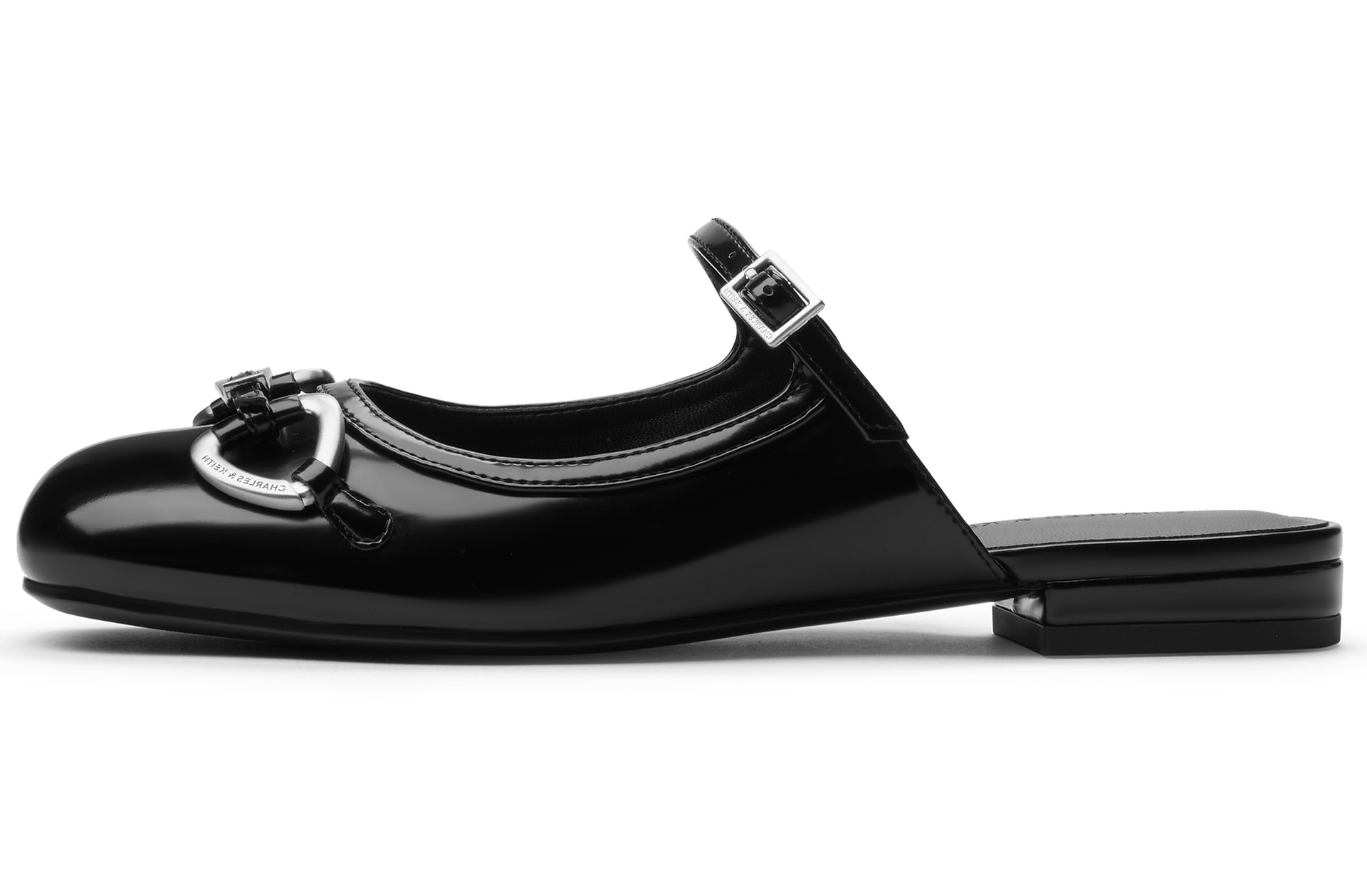 Charles&Keith CHARLESKEITH ck 2.2cm Light GreyBlack Box — фото 10