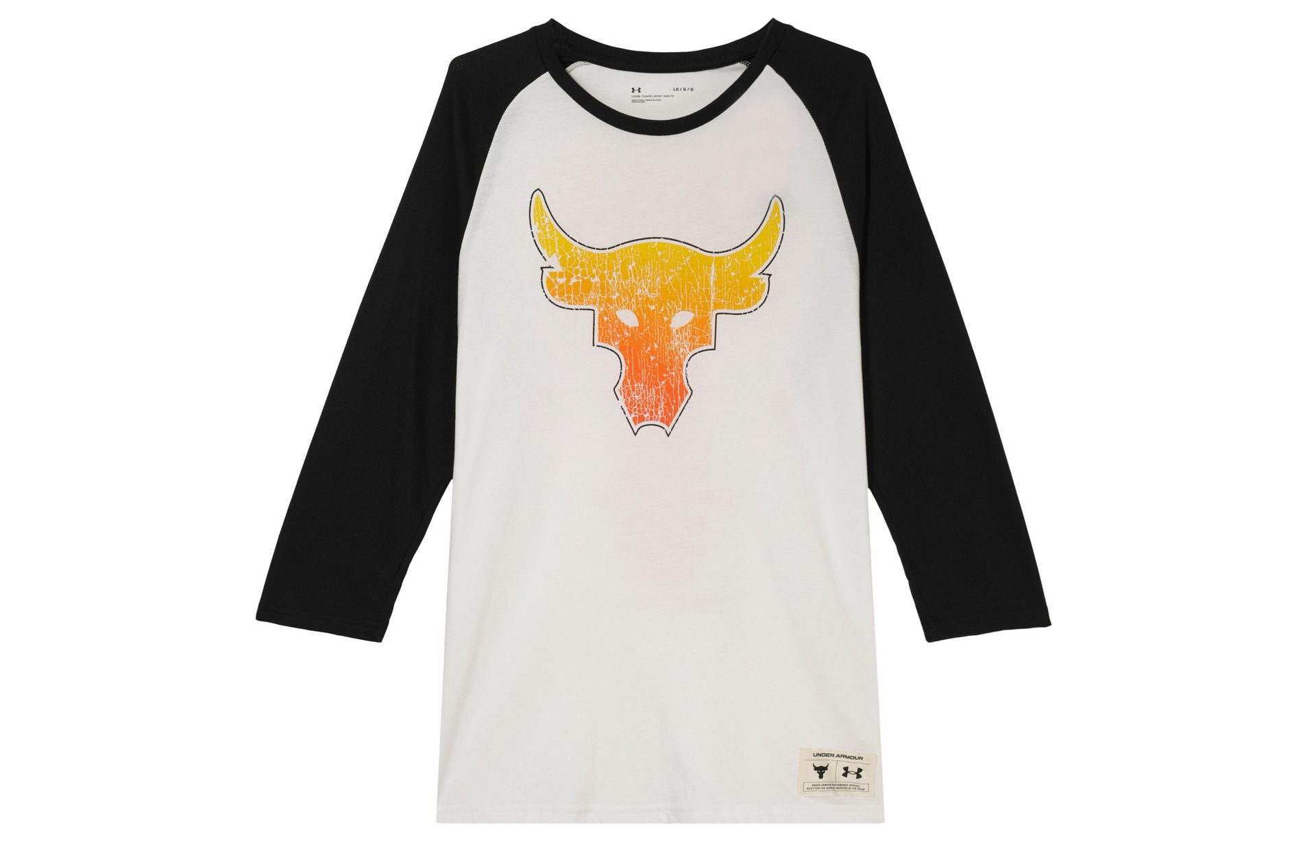 Футболка Under Armour Project Rock 3/4 Sleeve Tee