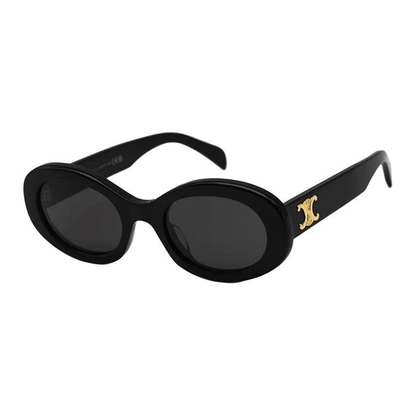 Очки CELINE Oval Sunglasses Black