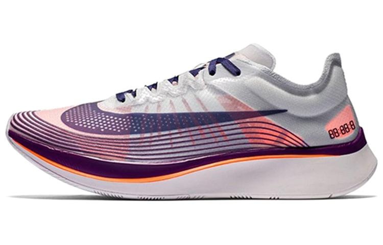 Nike Zoom Fly 1 Purple Orange — фото 5