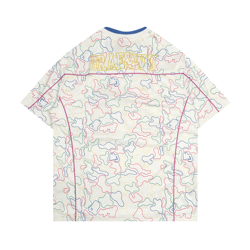 GRAF 24 Embroidered Mesh Camo Tee — фото 5