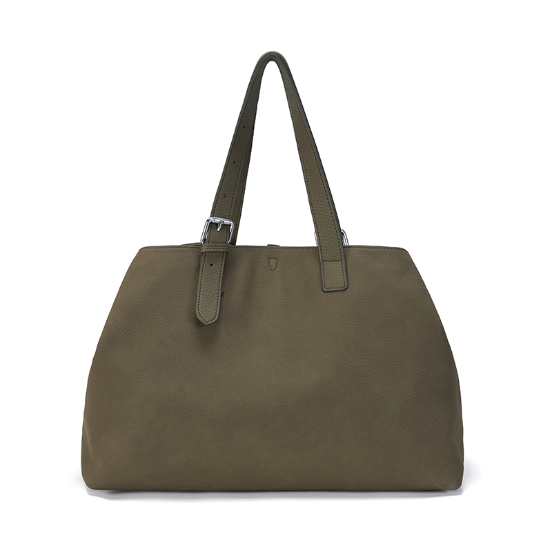 Crying Center Brown PU Bag — фото 1