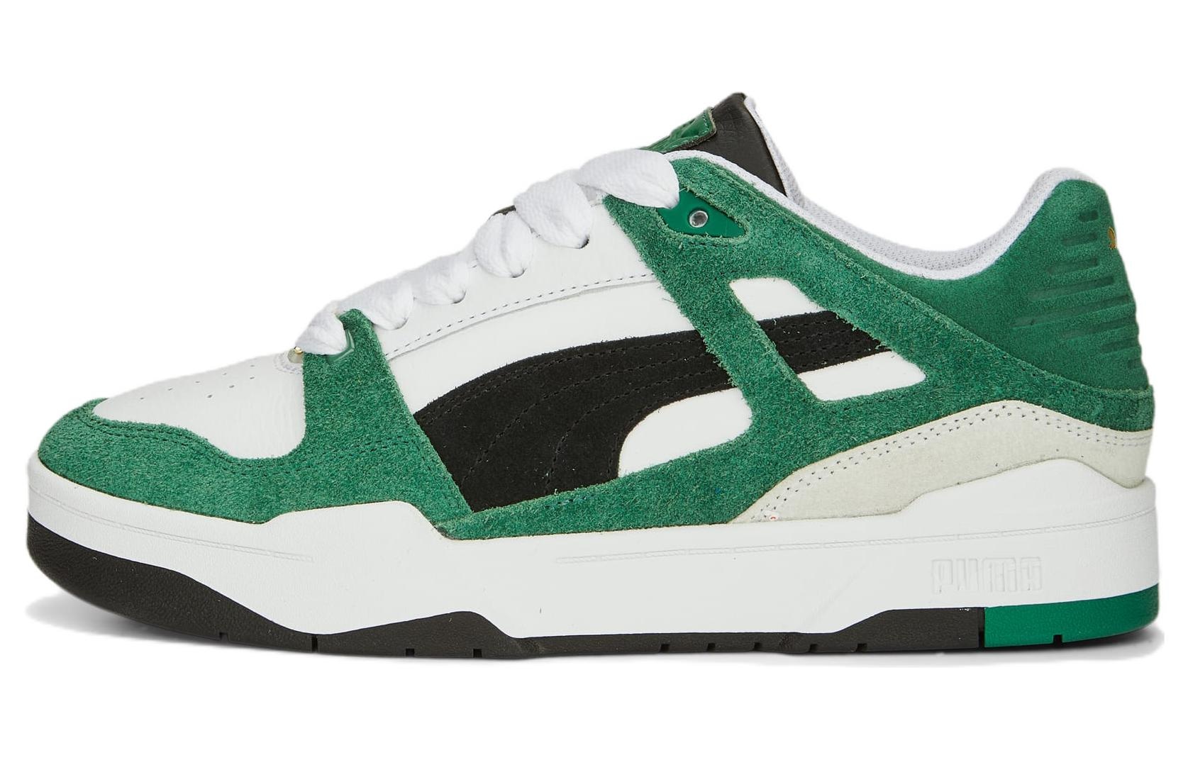 Puma Slipstream Archive Remastered Black White Green — фото 5