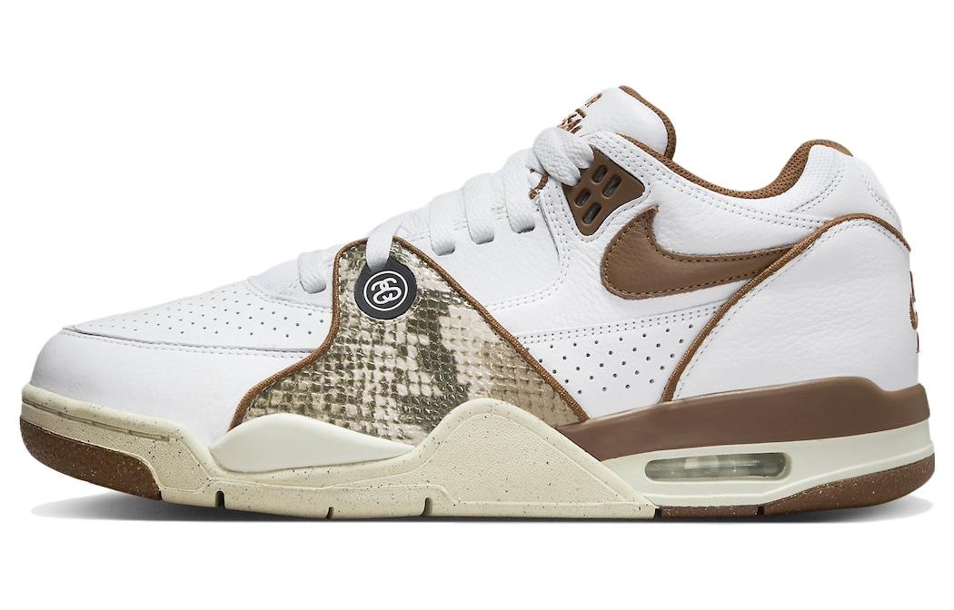 Nike Stussy x Nike Air Flight 89 "White and Pecan" — фото 6