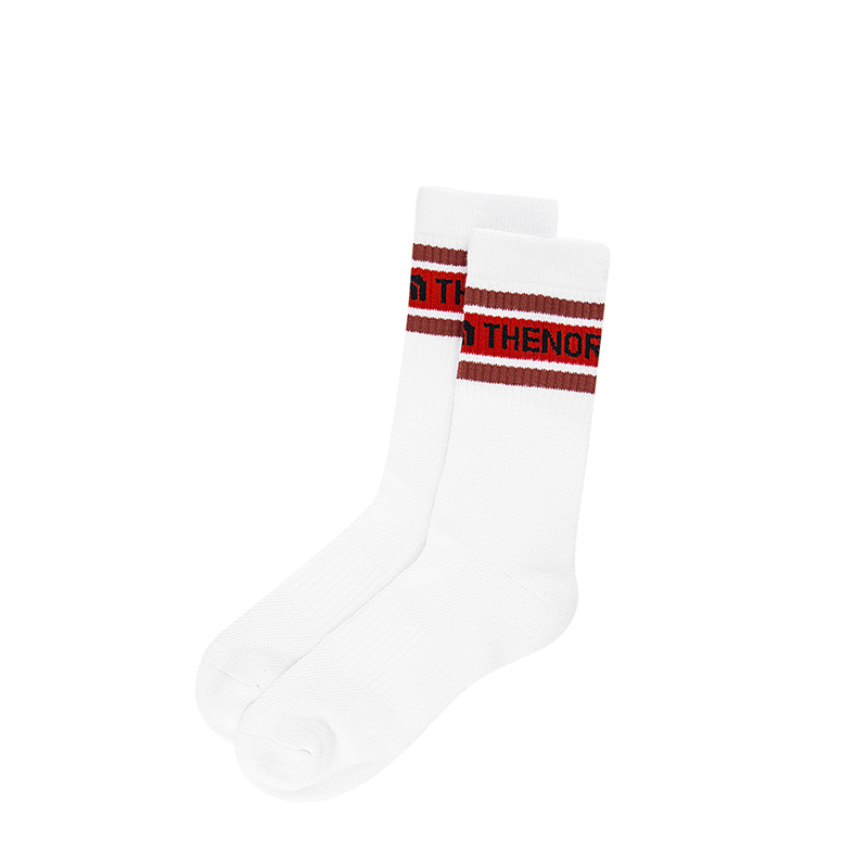 The North Face Striped Jacquard Socks 2-Pack Black White — фото 2