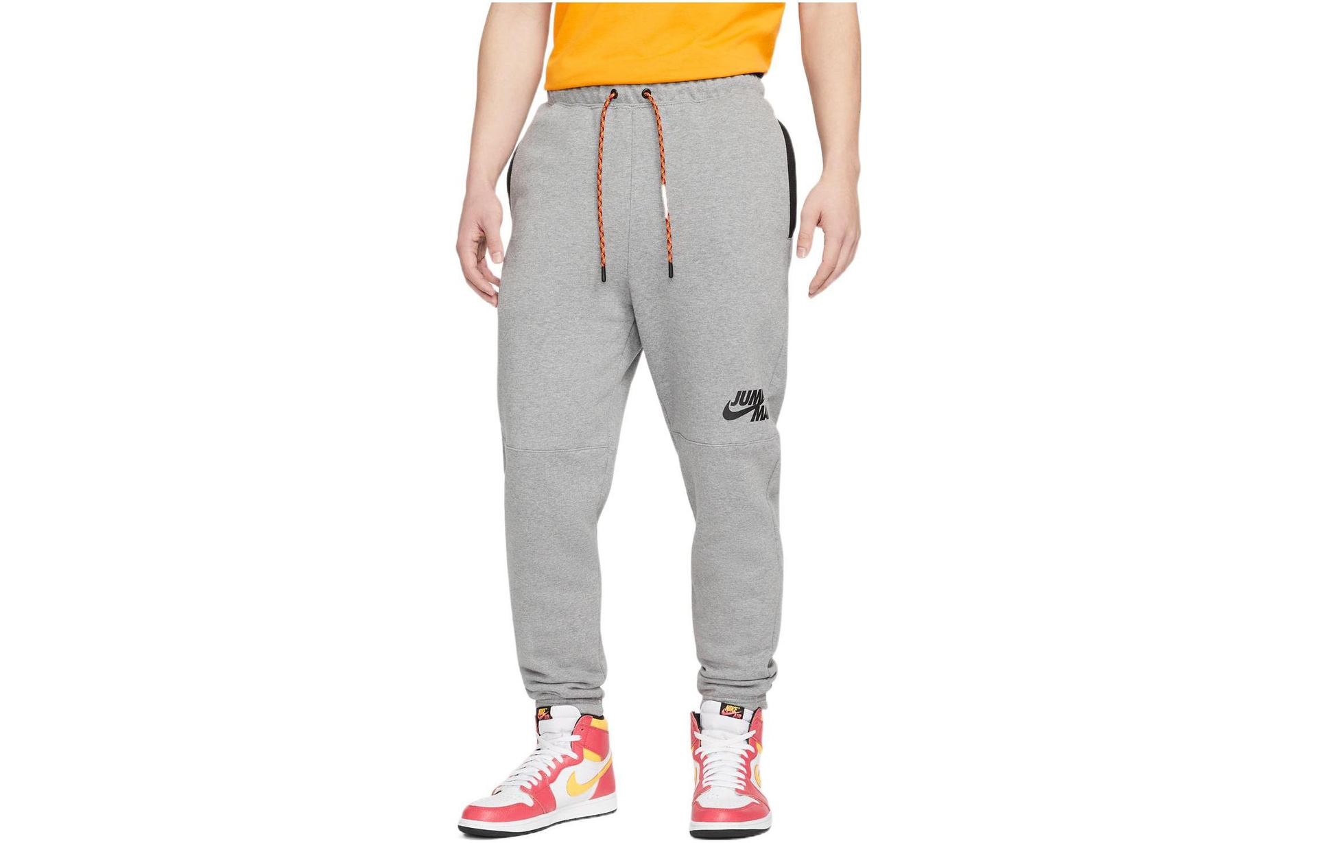 Jordan Logo Sweatpants Grey — фото 2