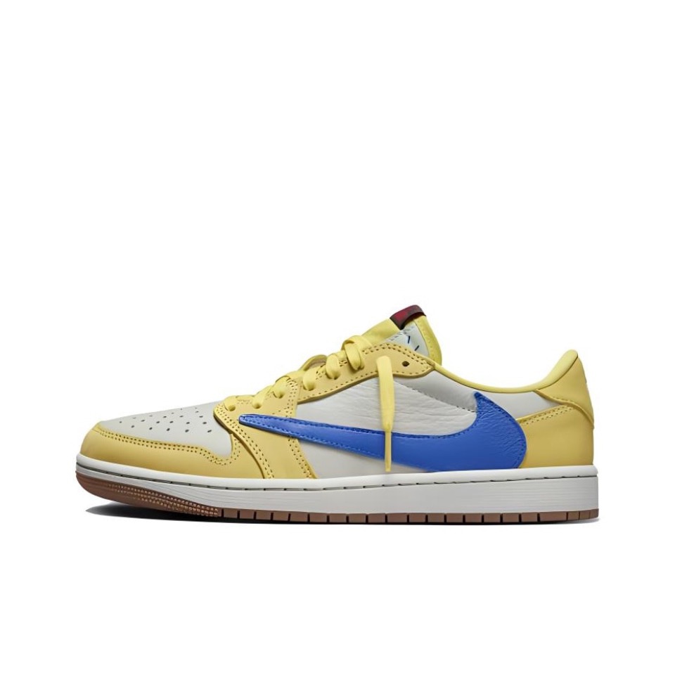 Jordan Travis Scott x Air Jordan 1 Low OG "Canary Yellow" — фото 11