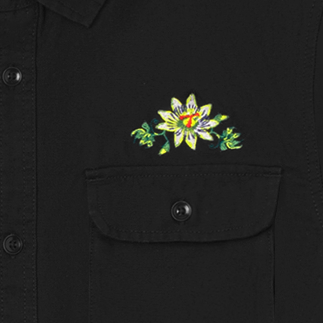 Vans Floral Embroidered Shirt — фото 2