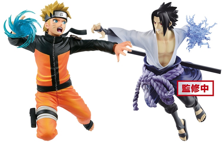 Banpresto Vibration Stars Naruto Uzumaki Rasengan Sasuke Uchiha Figure — фото 1