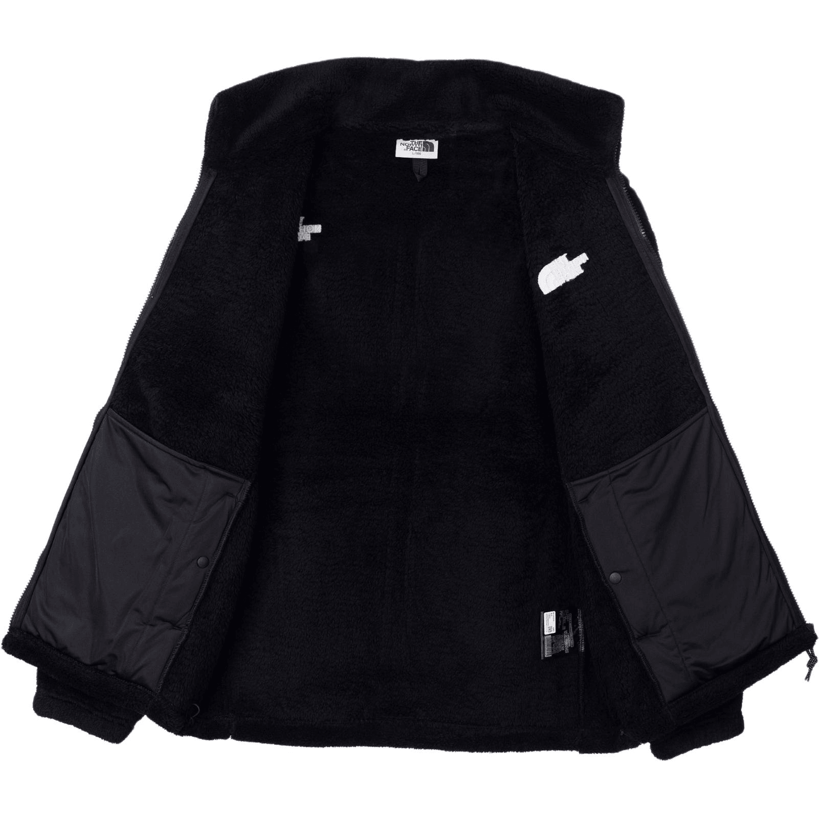 The North Face Comfy Alpha Fleece Zip Up Black — фото 2