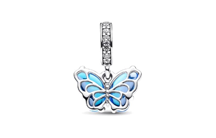 Pandora/潘多拉 Pandora Murano Butterfly Pendant