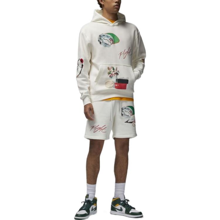 Jordan Hoodie White — фото 4
