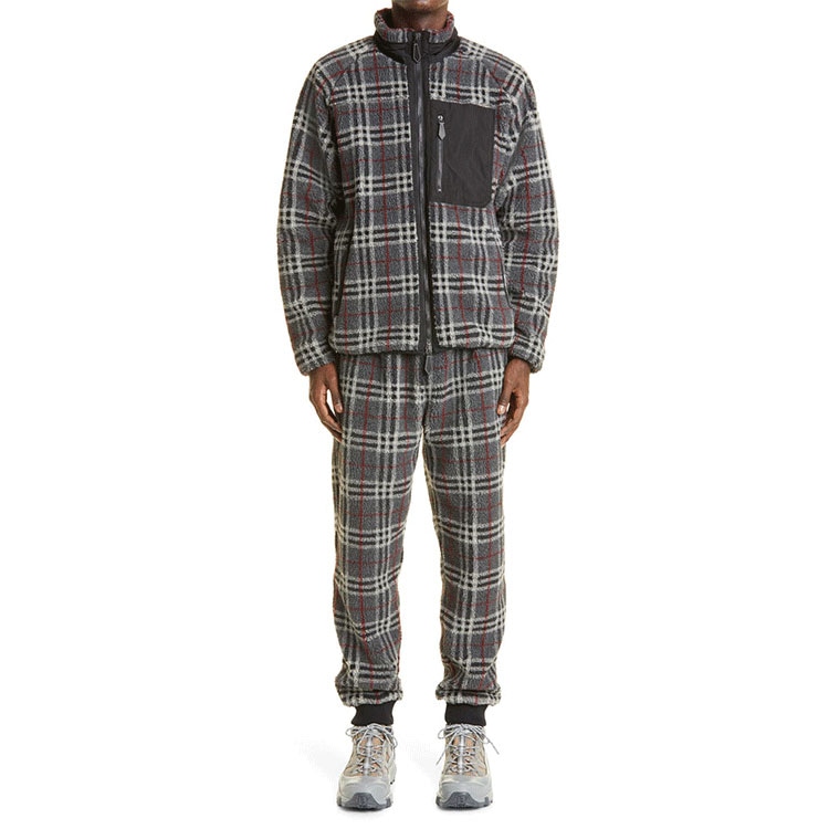 Burberry Check Fleece Jacket — фото 2