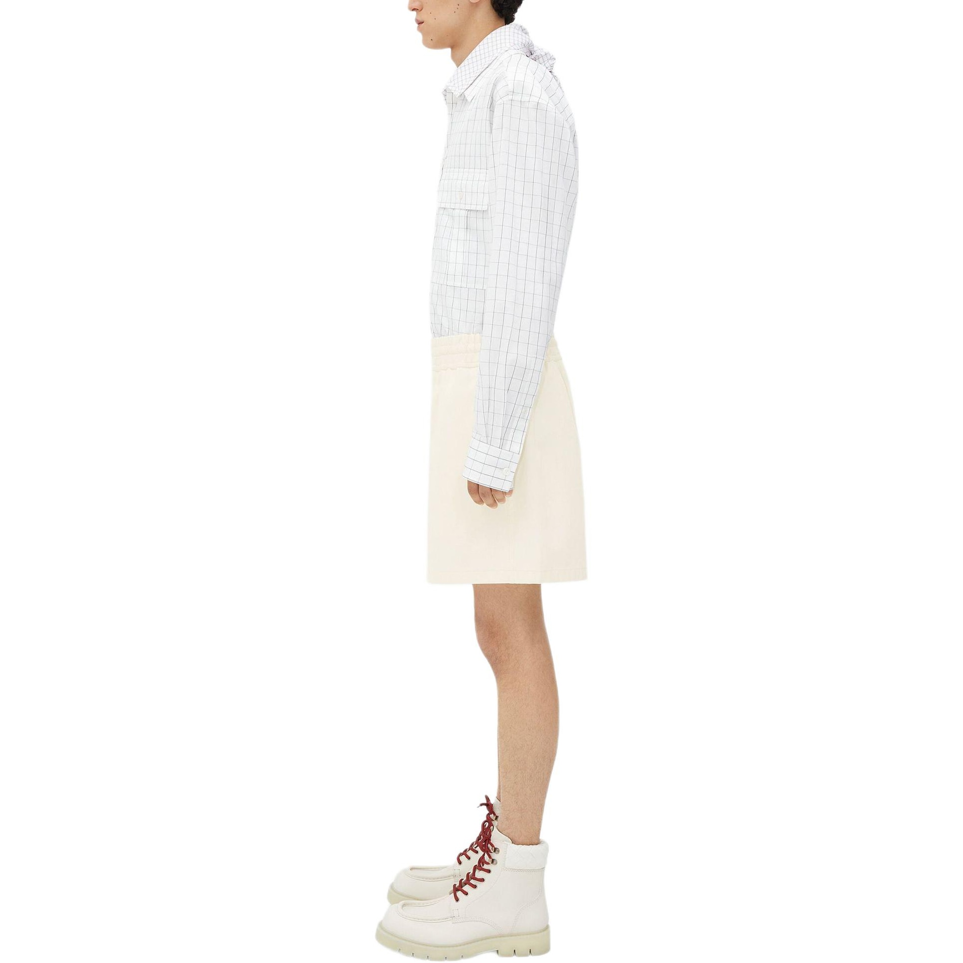 Bottega Veneta SS24 Cotton Twill Shorts — фото 2