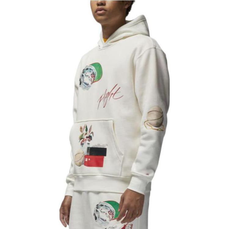 Jordan Hoodie White — фото 5