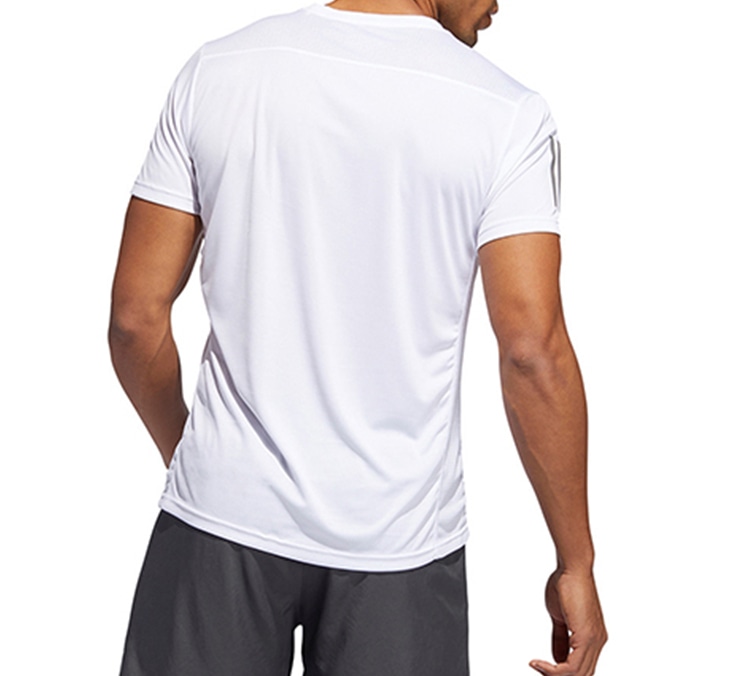 Adidas Own The Run Tee White — фото 3