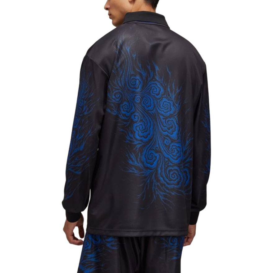 Y-3 x JFA SS24 Long Sleeve Tee Blue — фото 4