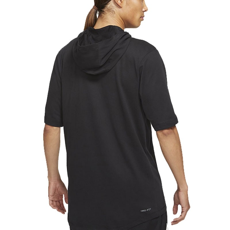Jordan Hoodie T-Shirt Black — фото 4