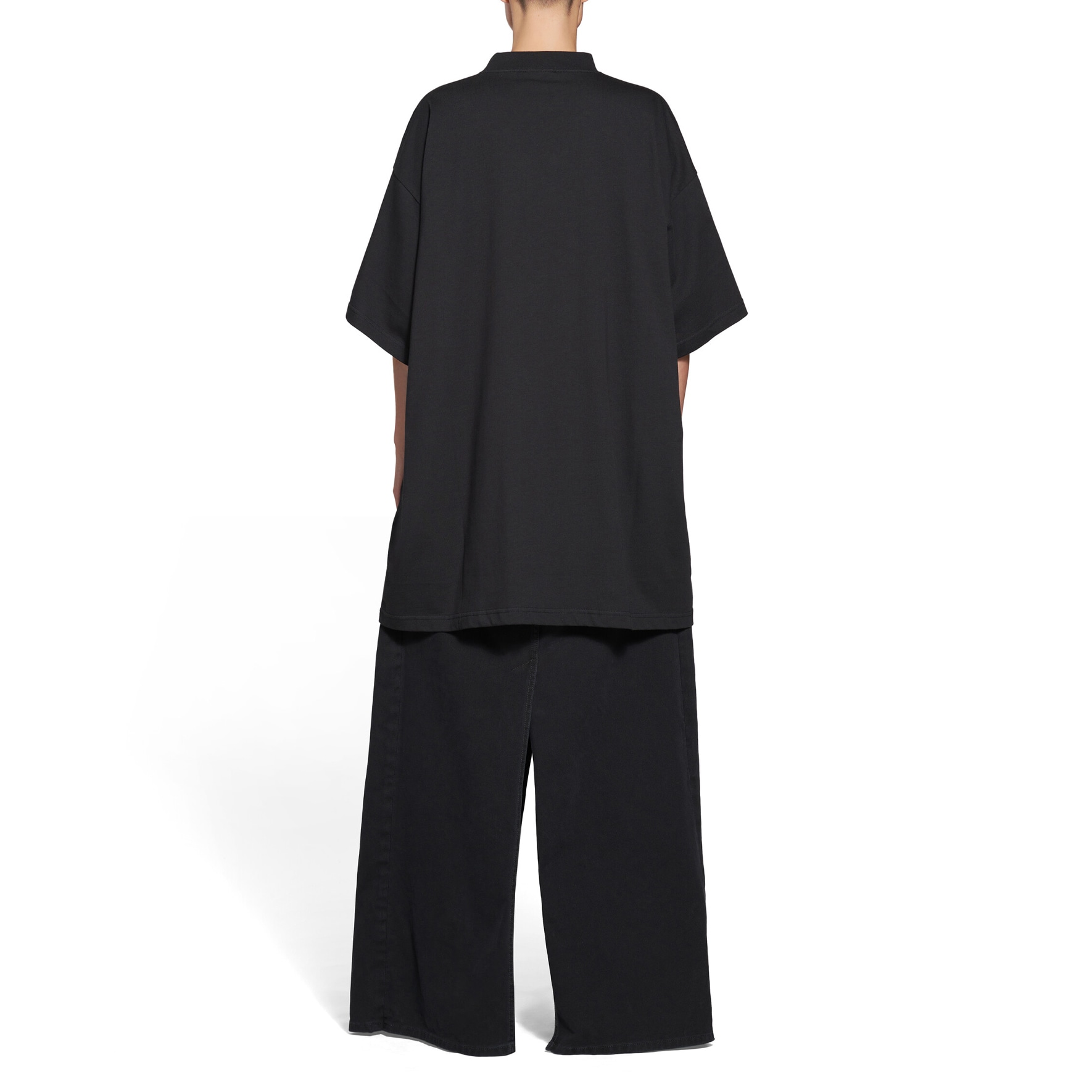 Balenciaga SS23 Oversized T-Shirt Black — фото 3