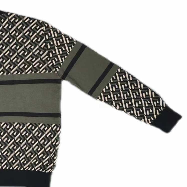 Versace Medusa Crewneck Sweater Green — фото 5