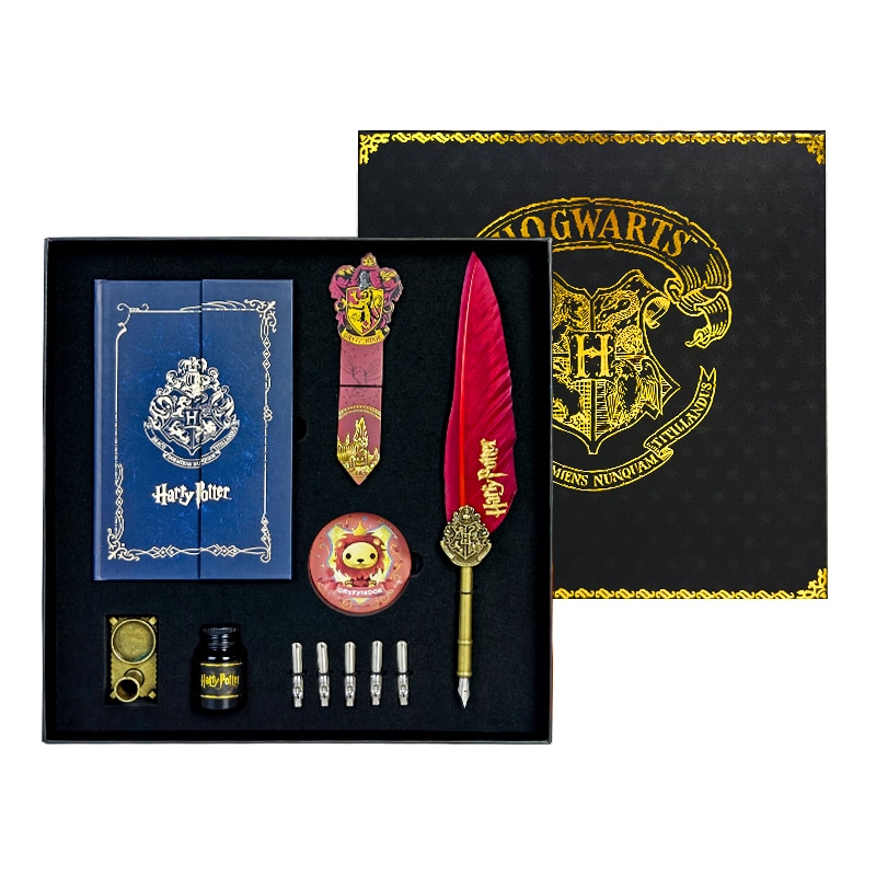Harry Potter Feather Pen Gift Set — фото 1