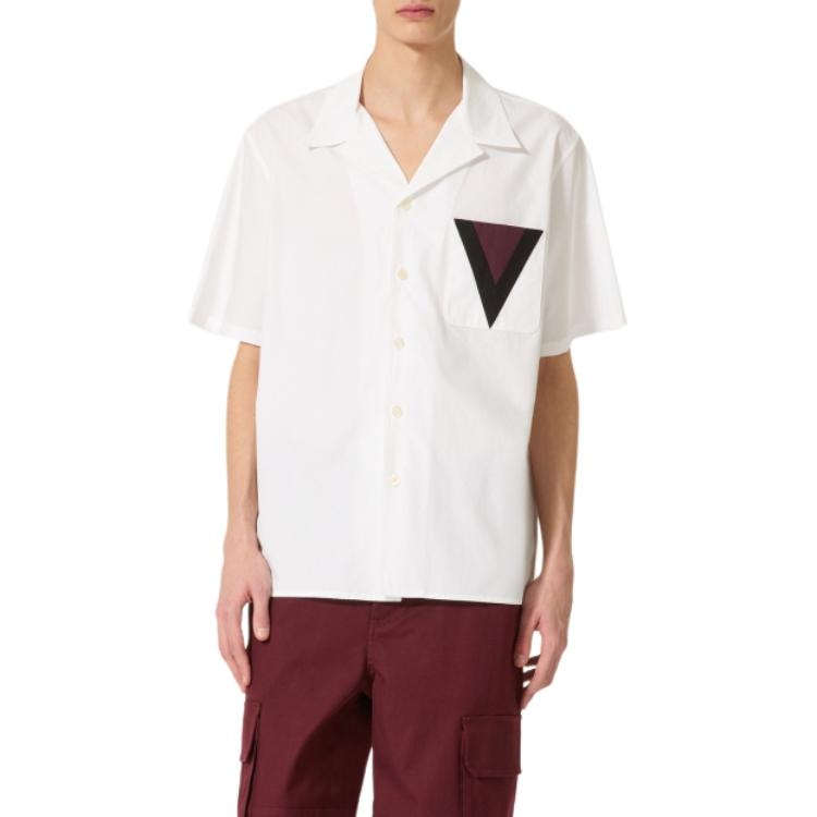 Valentino V Detail Bowling Shirt — фото 1