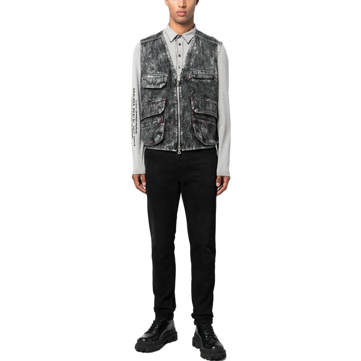 Diesel FW22 Black Jeans — фото 5