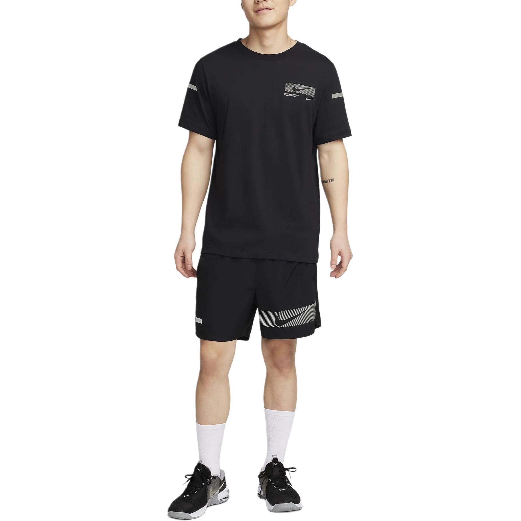 Nike Challenger Shorts Black — фото 3