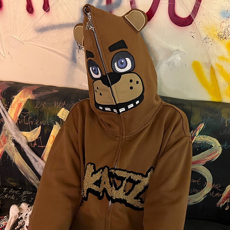 Kakazzy Bear Hoodie Full Zip — фото 5