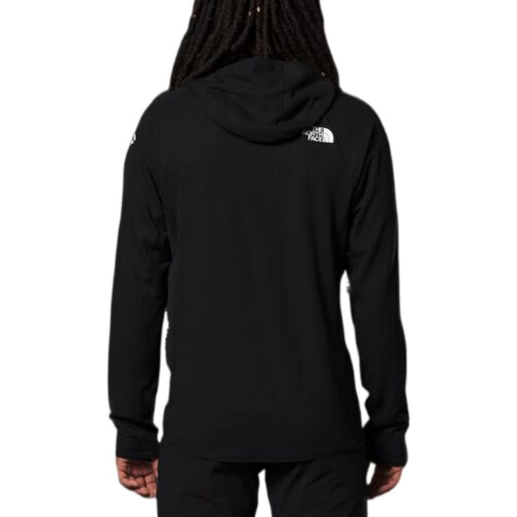 The North Face Logo Print Jacket Black — фото 3