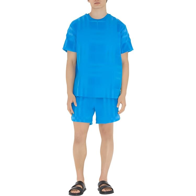 Burberry SS23 Blue Shorts — фото 1