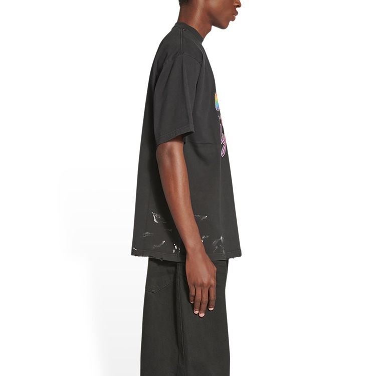 Balenciaga FW22 Black T-Shirt — фото 10