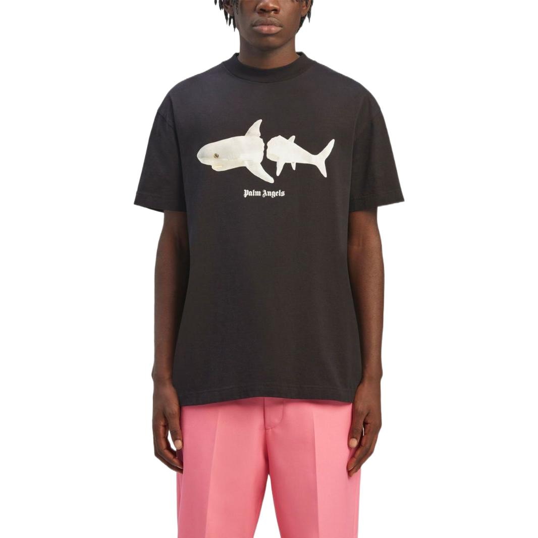 Palm Angels Shark Print T-Shirt — фото 2