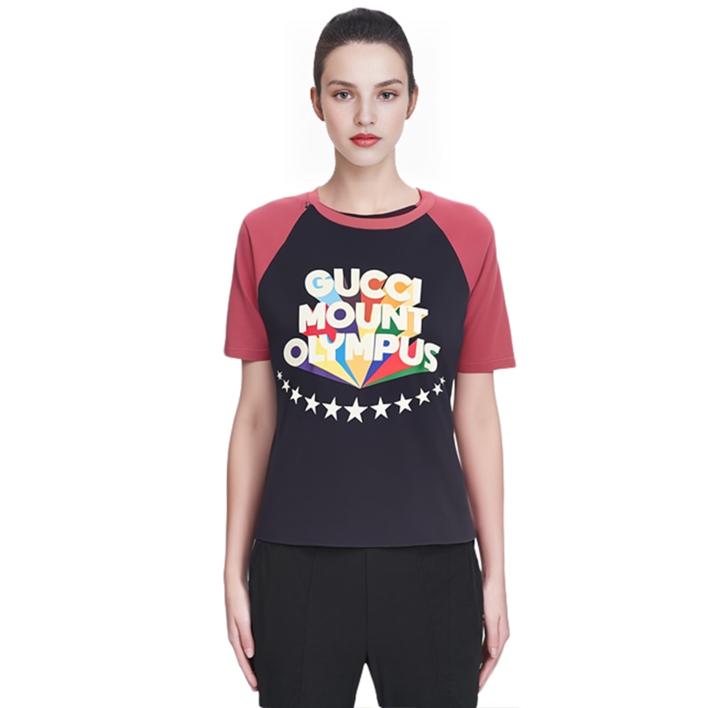 Gucci Mount Olympus T-Shirt Black — фото 9