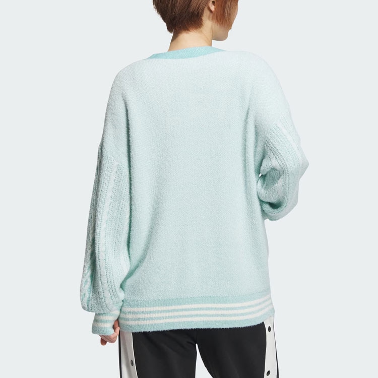 adidas originals V-Day Polo Sweater Mint — фото 3