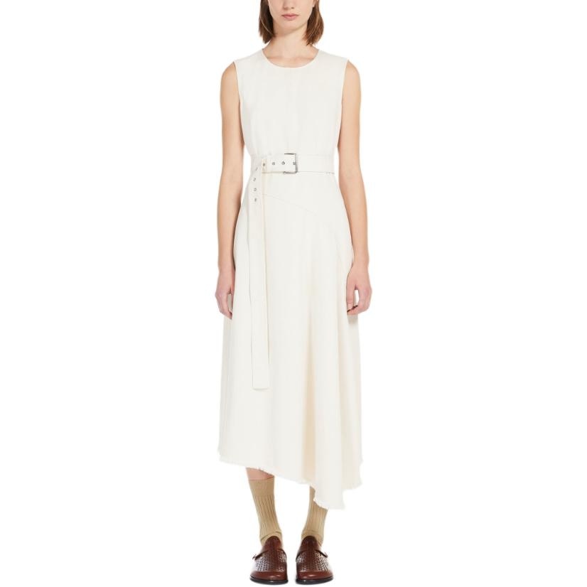 WEEKEND MaxMara Durata Sleeveless Cotton Bull Denim Dress — фото 3