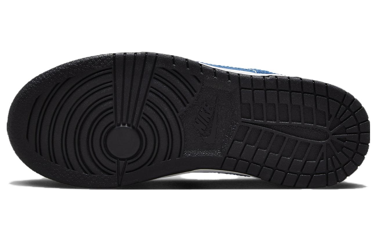 Nike Dunk White Blue Black GS — фото 10