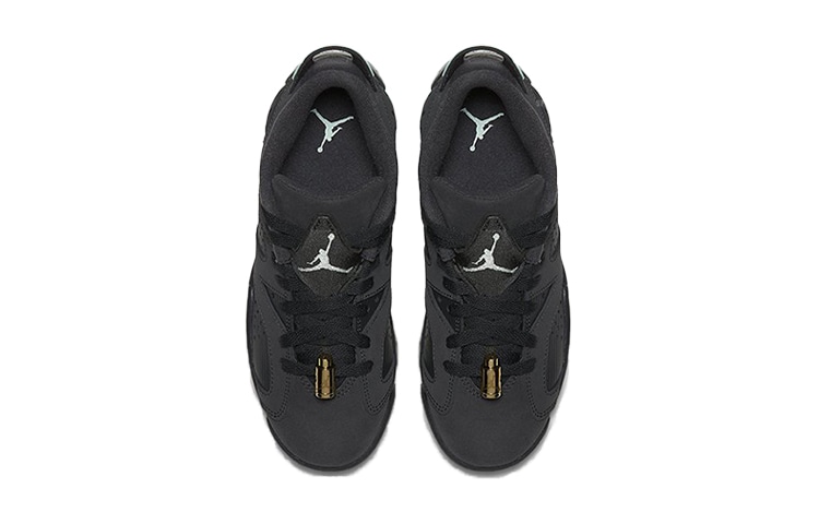 Jordan Air Jordan 6 Retro Low Anthracite Mint Foam GS — фото 9